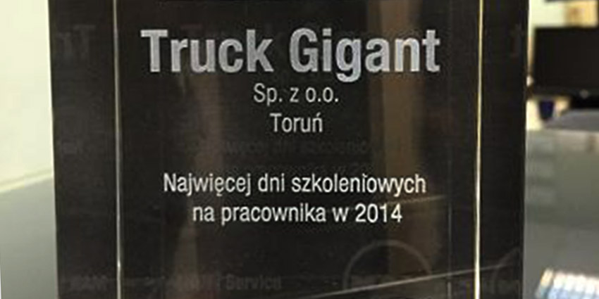 Nagroda dla Truck Gigant